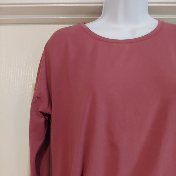 Lululemon To The Point Asymmetrical Tunic Athleisure Misty Merlot Activewear S - Picture 2 of 7